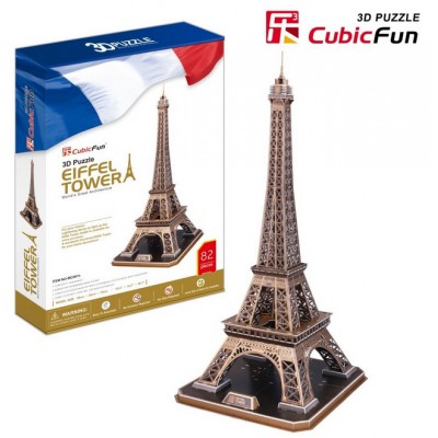  Cubic-Fun-MC091H Puzzle 3D - Paris: Eiffelturm