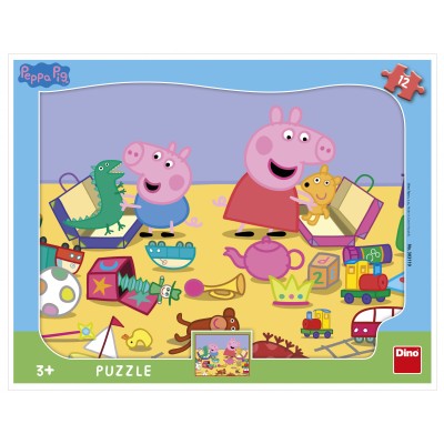  Dino-30311 Frame Puzzle - Peppa Pig
