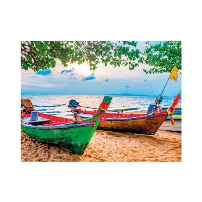 Puzzle Dino-56131 Fischerboote