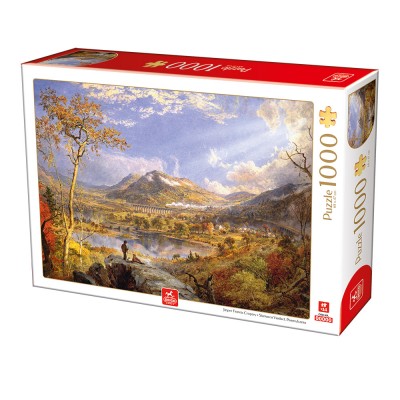 Puzzle  Deico-Games-76694 Francis Cropsey - Starrucca Viaduct Pennsylvania