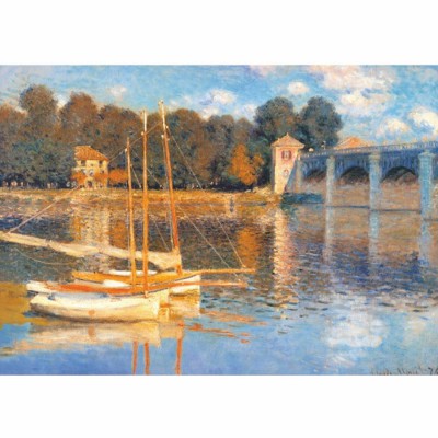 Puzzle DToys-69672 Monet: Le pont d'Argenteuil