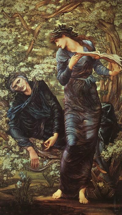 Puzzle  Dtoys-75024 Edward Burne-Jones: The Beguiling of Merlin, 1872-1877