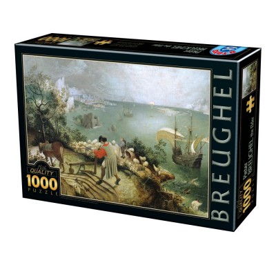 Puzzle Dtoys-75826 Pieter Brueghel - Der Sturz des Ikarus