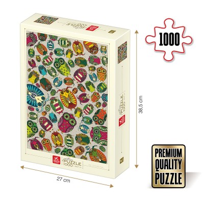 Puzzle  Dtoys-76014 Owl Motif