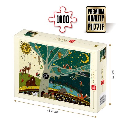 Puzzle  Dtoys-76403 Nature - Day and Night