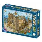 Puzzle  Dtoys-77752 Cartoon Collection - Notre Dame