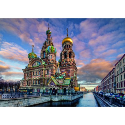 Puzzle  Dtoys-77776 Church of the Savior on Blood - Sankt Petersburg