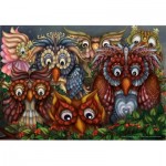 Puzzle  DToys-78476 Eulen