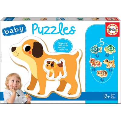 Educa-17573 5 Baby Puzzles