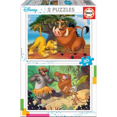 Educa-18103 2 Puzzles - Disney