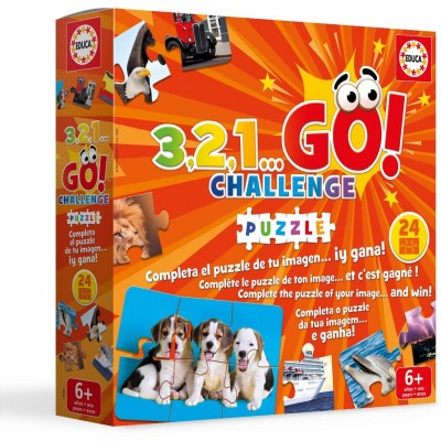 Educa-19390 3,2,1 Go Challenge Puzzle