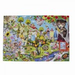 Puzzle  eeBoo-51325 Die Liebe der Bienen