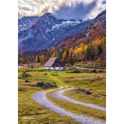 Puzzle  Enjoy-Puzzle-1074 Cottage in the Mountains