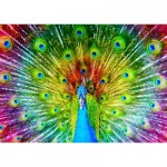 Puzzle  Enjoy-Puzzle-1251 Bunter Pfau