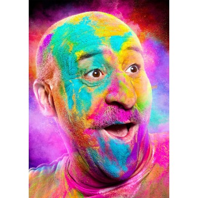 Puzzle Enjoy-Puzzle-1377 Bald Man Laughing