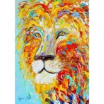 Puzzle  Enjoy-Puzzle-1416 Colorful Lion