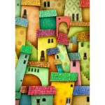 Puzzle  Enjoy-Puzzle-1629 Fröhliche Häuser