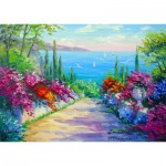 Puzzle  Enjoy-Puzzle-1747 Sunny Road to the Sea