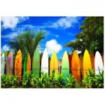 Puzzle  Eurographics-6000-0550 Das Paradies für Surfer - Hawaii