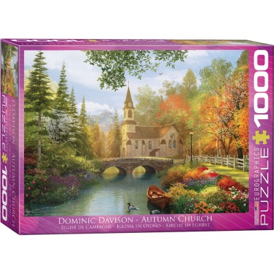 Puzzle Eurographics-6000-0695 Dominic Davison - Autumn Church