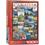 Puzzle  Eurographics-6000-0778 Travel Canada Vintage Posters