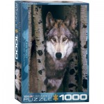Puzzle  Eurographics-6000-1244 Grauer Wolf