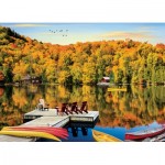 Puzzle  Eurographics-6000-5427 Lakeside Cottage Quebec