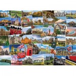 Puzzle  Eurographics-6000-5464 Globetrotter Vereinigtes Königreich