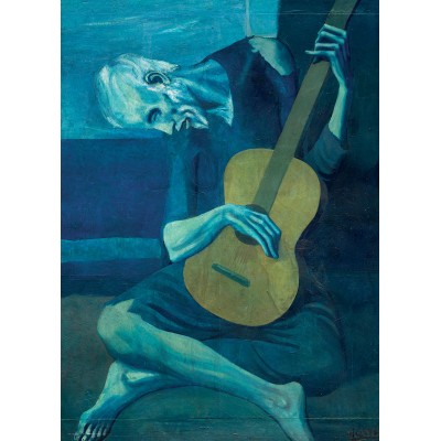 Puzzle Eurographics-6000-5852 Pablo Picasso - Der alte Gitarrist