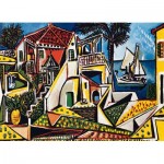 Puzzle  Eurographics-6000-5854 Pablo Picasso - Mediterrane Landschaft