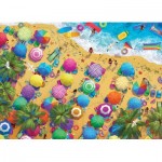 Puzzle  Eurographics-6000-5871 Strand Sommer Spaß