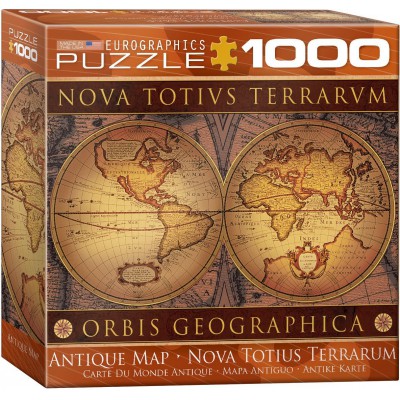 Puzzle Eurographics-8000-1084 Antike Karte