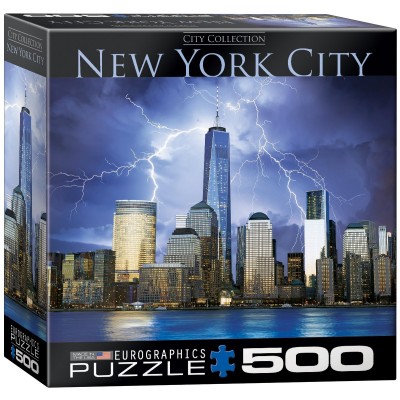 Puzzle Eurographics-8500-0731 XXL Teile - New York City - World Trade Center