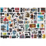 Puzzle  Eurographics-8551-5600 Classic Camera Tin