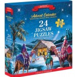  Eurographics-9924-5918 Adventskalender - Weihnachtskrippe - 24 Puzzles