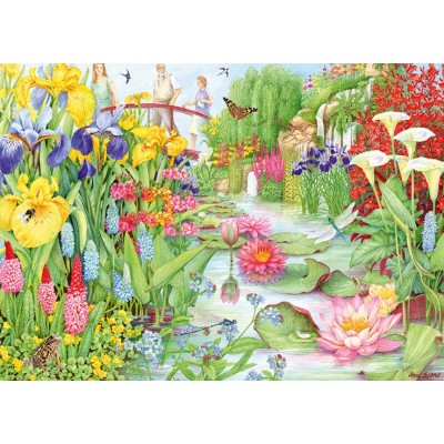 Puzzle  Jumbo-11282 Flower Show: The Water Garden