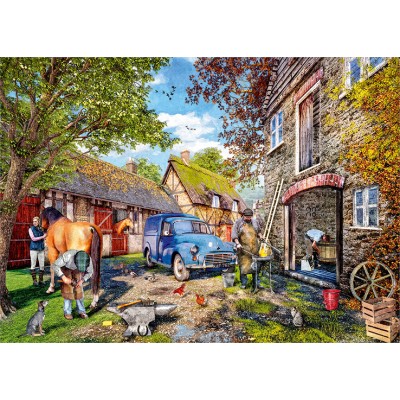 Puzzle  Jumbo-11333 The Blacksmith's Cottage