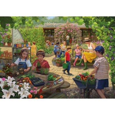 Puzzle  Jumbo-11380 The Vegetable Garden