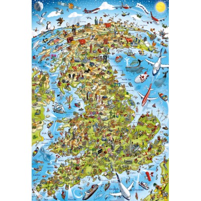 Puzzle Gibsons-G3431 Das Beste Aus Großbritannien