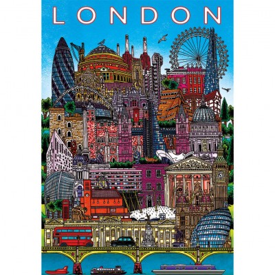 Puzzle Gibsons-G3447 Londoner Stadtbild