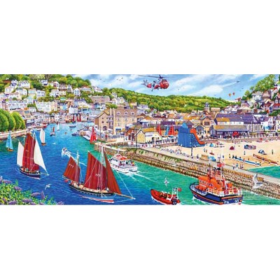 Puzzle Gibsons-G4054 Looe Harbour