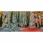 Puzzle  Gibsons-G4057 Schnee Im Herbst