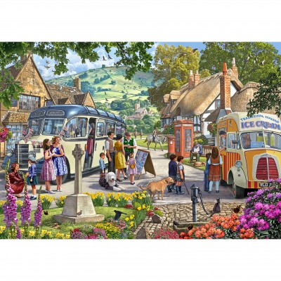 Puzzle Gibsons-G6353 Boarding the Bus