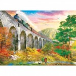 Puzzle  Gibsons-G6365 Überquerung Des Glenfinnan-Viadukts
