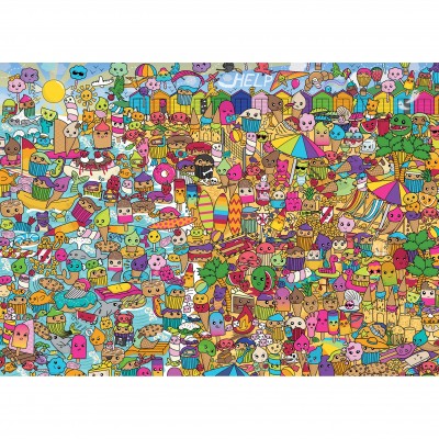 Puzzle Gibsons-G6621 Kuchen Mit Gesichtern - Süßer Rückzugsort