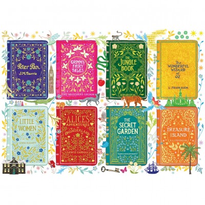 Puzzle  Gibsons-G6623 Klassische Buchcover