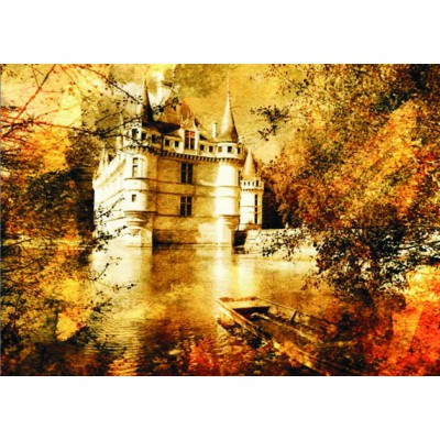 Puzzle  Gold-Puzzle-60188 Château d'Azay le Rideau