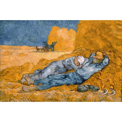 Puzzle  Grafika-F-30829 Van Gogh Vincent: La Sieste (d'après Millet), 1890