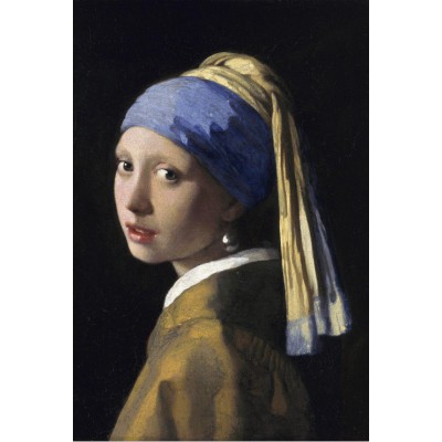 Puzzle Grafika-F-30878 Vermeer Johannes: Das Mädchen mit dem Perlenohrring, 1665