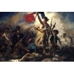 Puzzle  Grafika-F-30897 Eugène Delacroix: Die Freiheit führt das Volk, 1830